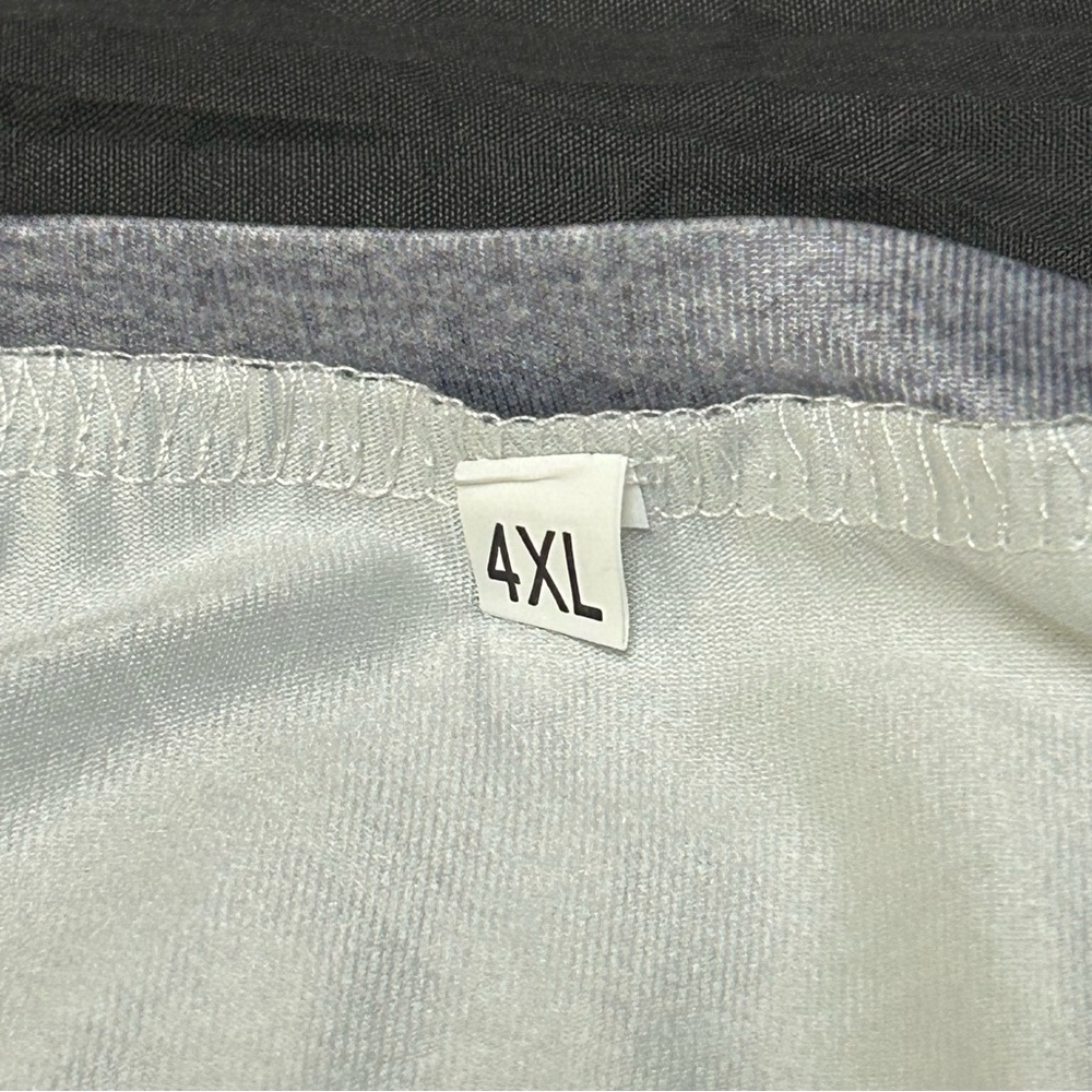 Love Shirt Heart Paw Long Sleeve Checkered Stripes Gray Red Black Pets Sz 4XL - Picture 2 of 4
